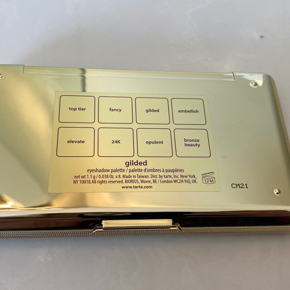 TARTE Gilded Eyeshadow Palette - NEW - Picture 4 of 7